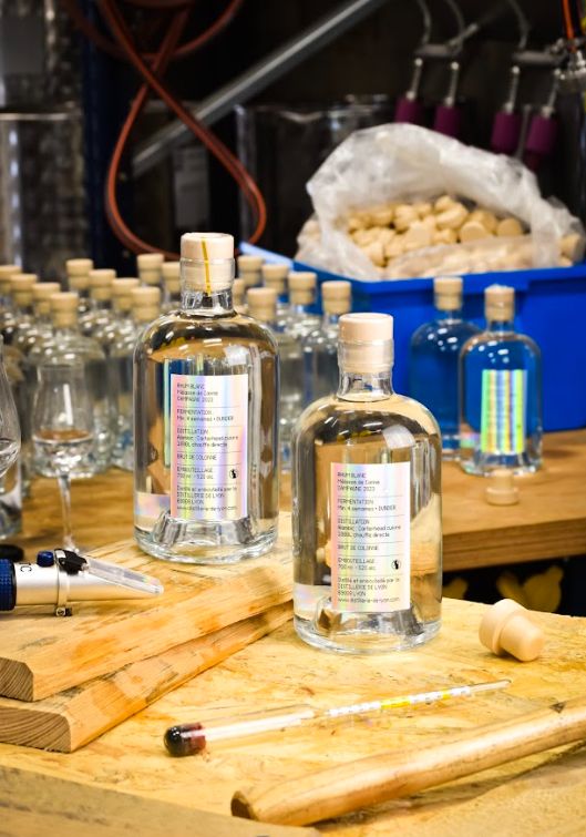 RHUM BLANC MELASSE DE CANNE 70cl