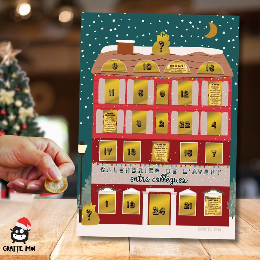 [241029_8100] Calendrier de l'avent FAMILLES  avec jeunes enfants - Gratte moi