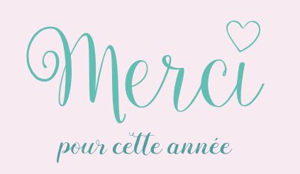 Coffret "merci pour cette année"