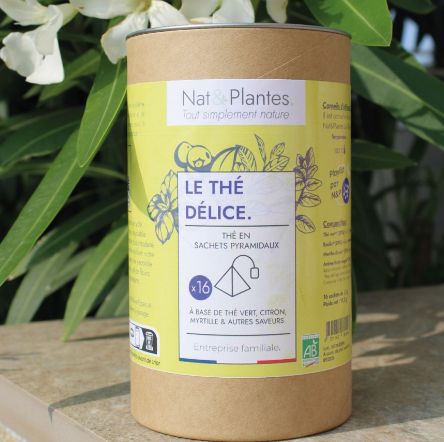 [240412_7388] Thé sachets pyramidaux  "thé délice"